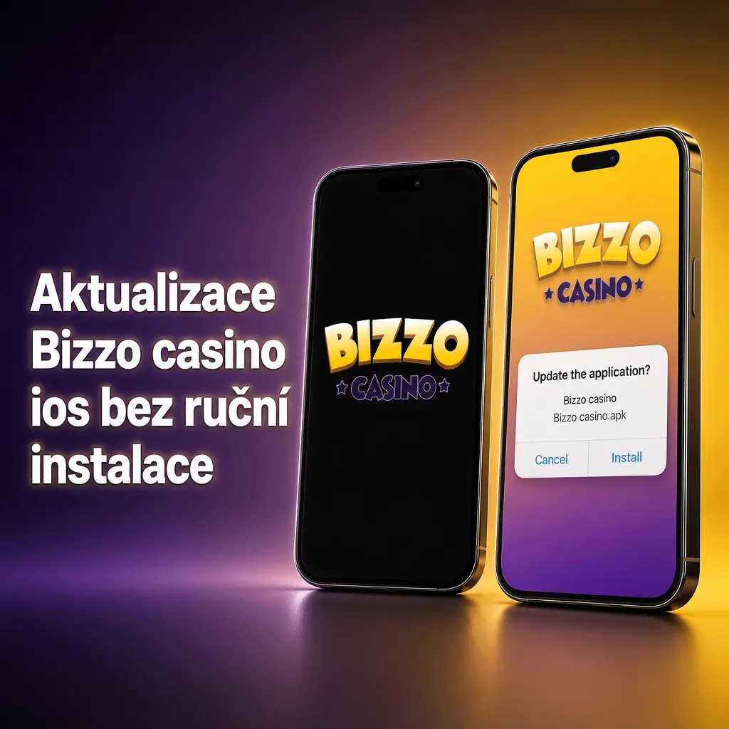 Bizzo casino iOS na iPhonu se aktualizuje automaticky přes web bez instalace z App Store