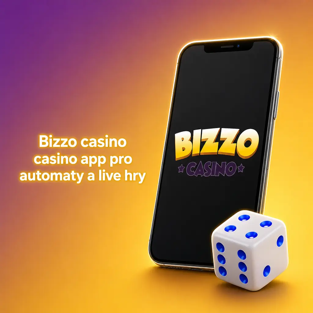 Mobilní aplikace Bizzo casino s automaty, ruletou, blackjackem a live hrami v hlavním menu