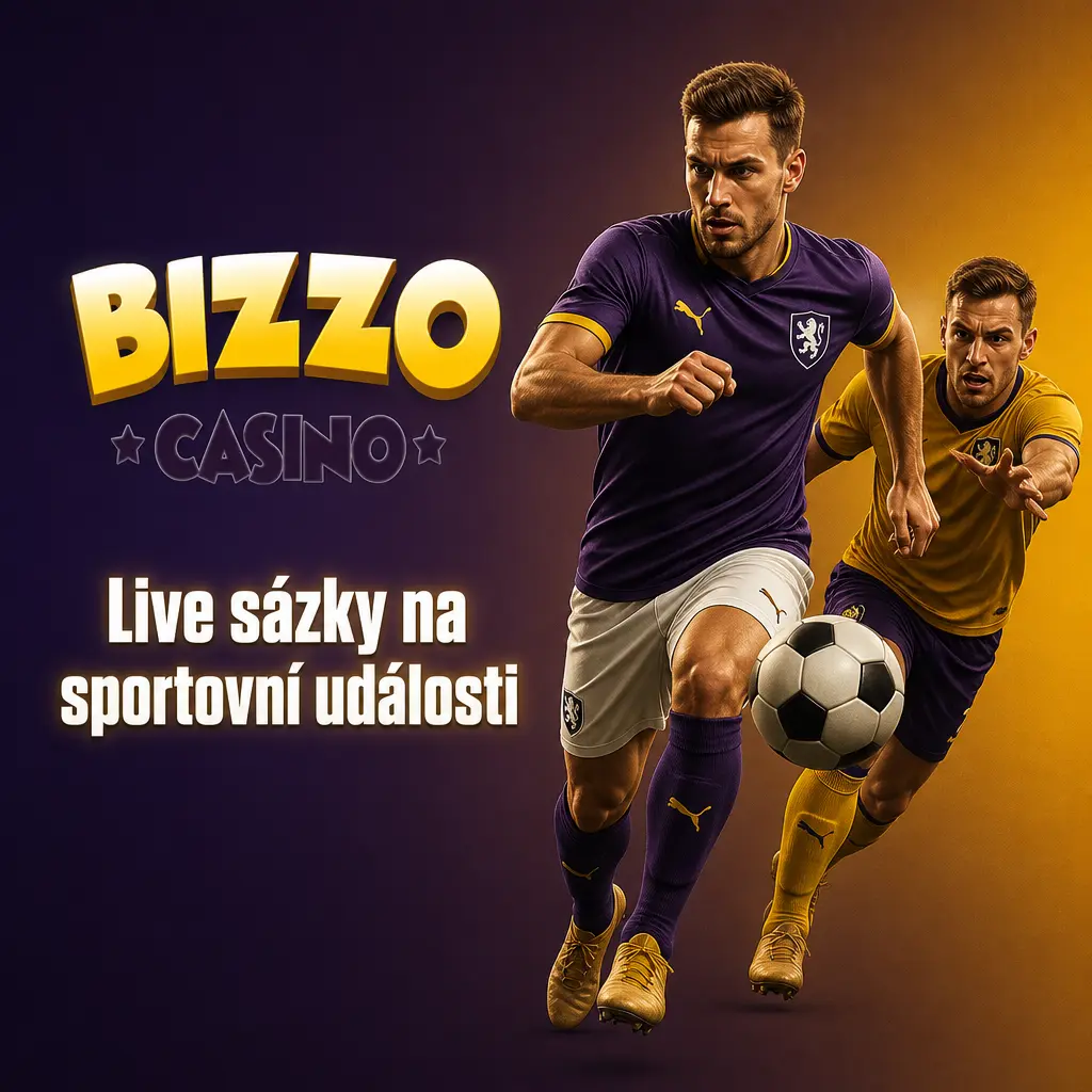 Live sázky na fotbal, hokej, tenis a esporty v Bizzo casino s aktuálními kurzy a tiketem