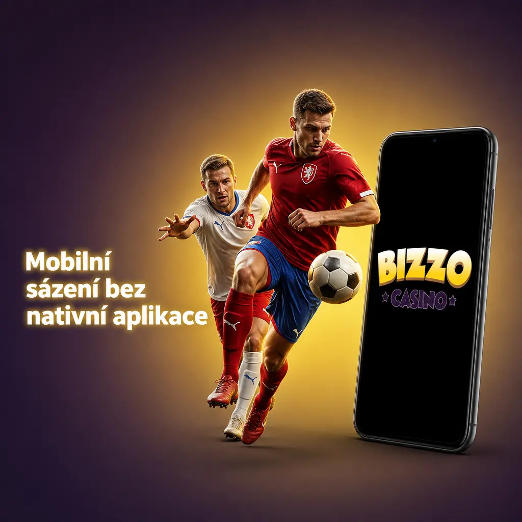 Mobilní sázení Bizzo přes Chrome a Safari bez nativní aplikace pro Android a iOS
