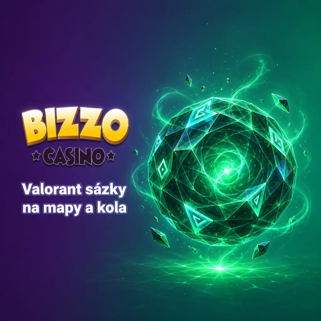 Valorant sázky na mapy a kola s kurzy na VCT, handicap kol a live tiket v Bizzo casinu