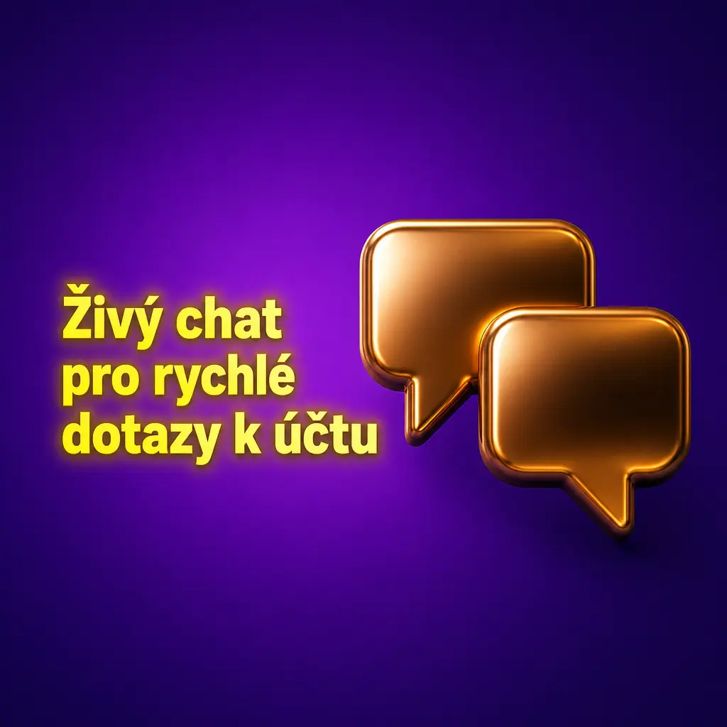 Živý chat Bizzo casino pro rychlé dotazy k účtu a platbám