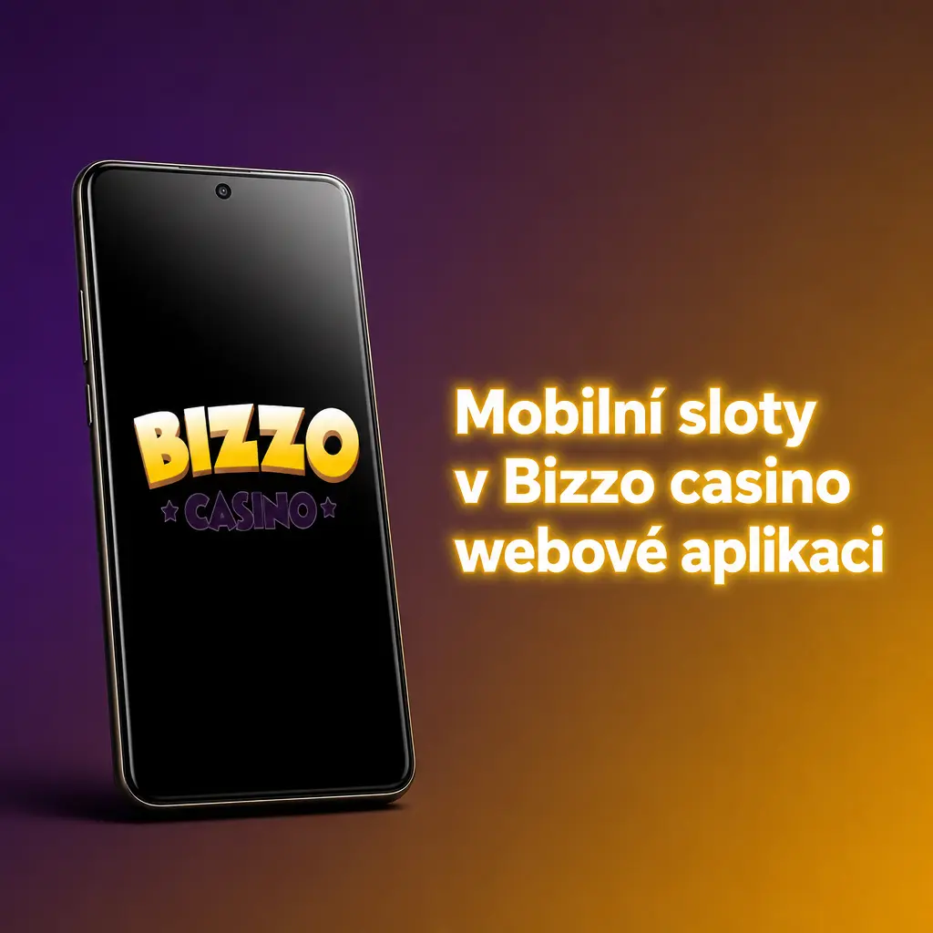 Mobilní sloty Bizzo casino ve webové aplikaci na telefonu s lobby automatů a vyhledáváním her