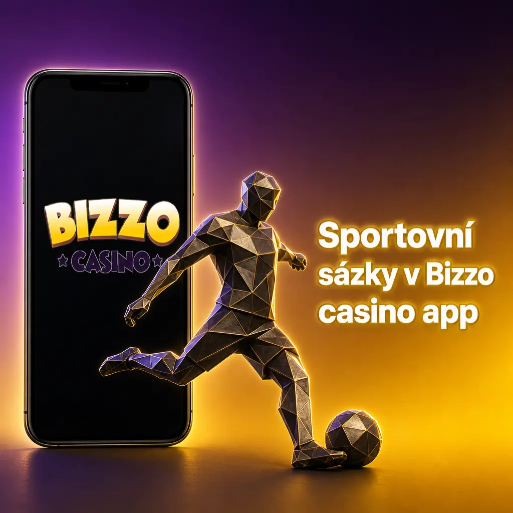 Sportovní sázky v aplikaci Bizzo Casino s live kurzy, tiketem a nabídkou fotbalu, hokeje, tenisu a MMA