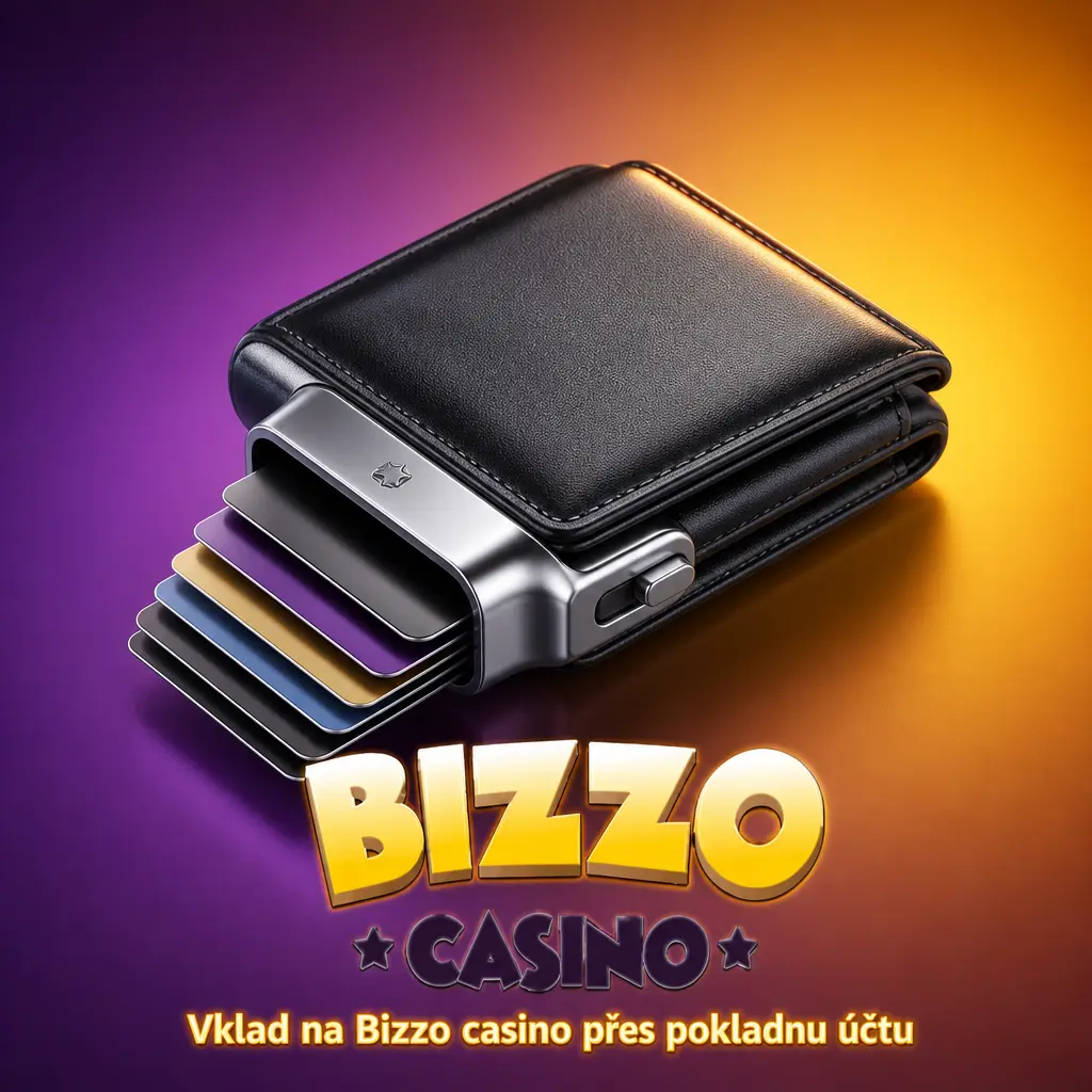 Pokladna Bizzo casino pro vklad s výběrem karty, peněženky, převodu nebo Paysafecard